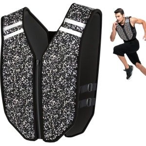 Selbro ® Trainingsvest met Verstelbare Gewichten en Reflecterende Veiligheidsstrepen voor Efficiënt Krachttraining