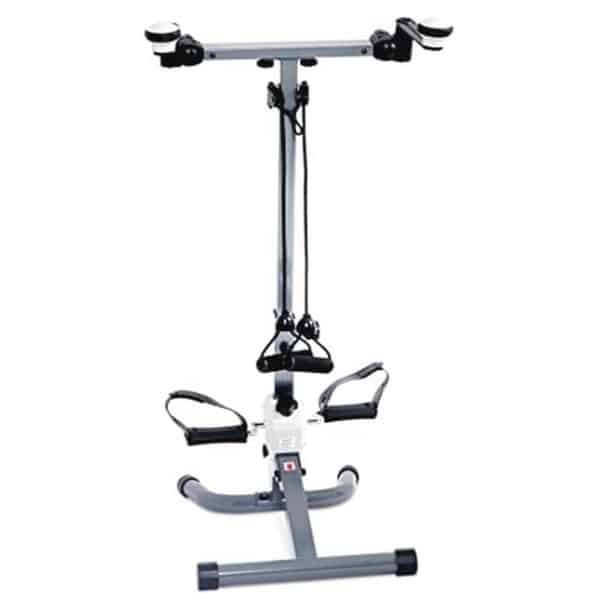 Senioren Fitness 3-in-1 Trainer - Opvouwbare Multifunctionele Crosstrainer voor Bovenlichaam en Benen