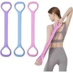 Set Elastische Fitness Banden voor Krachttraining, Yoga en Pilates - Anti-slip Oefenbanden