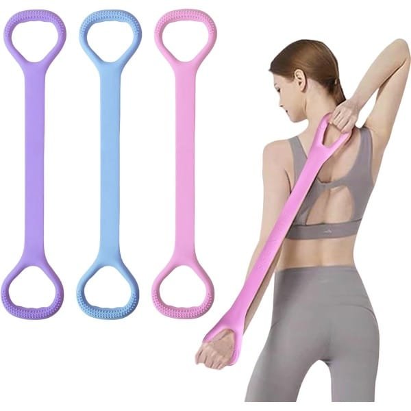 Set Elastische Fitness Banden voor Krachttraining, Yoga en Pilates - Anti-slip Oefenbanden