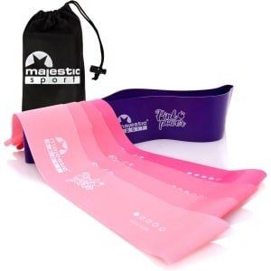 Set Fitness Elastieken met 5 Weerstandsniveaus voor Krachttraining en Yoga