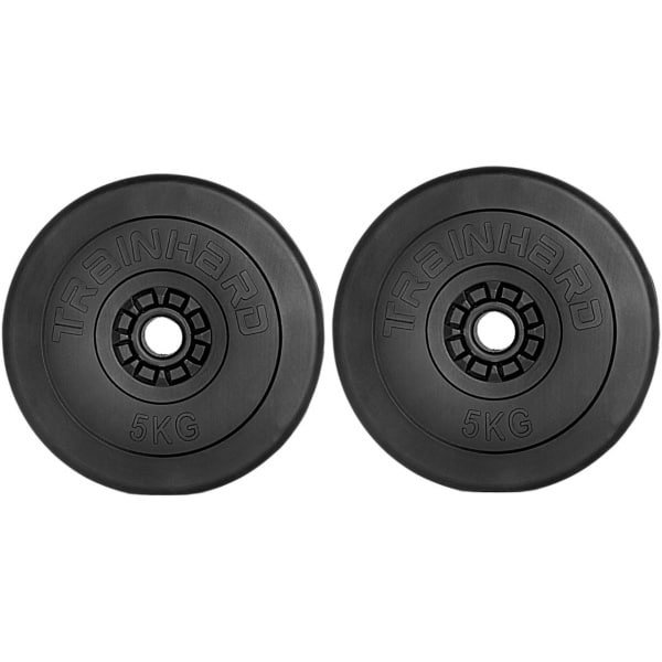 Set Halterschijven Kunststof Cement 30mm Boring voor Krachttraining