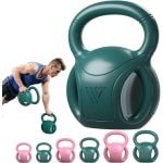 Set Kettlebells met Handgrepen voor Krachttraining en Core Stabiliteit - Diverse Gewichten