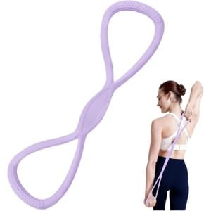 Set Oefenbanden Weerstandsbanden Fitness Elastisch voor Krachttraining en Yoga