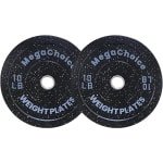 Set Olympische Rubberen Bumper Gewichtsplaten voor Halters en Krachttraining