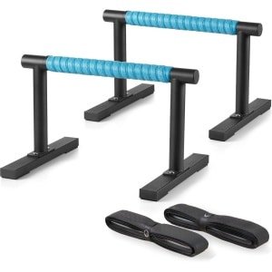 Set Stalen Parallettes Bars voor Push-ups en Calisthenics Krachttraining