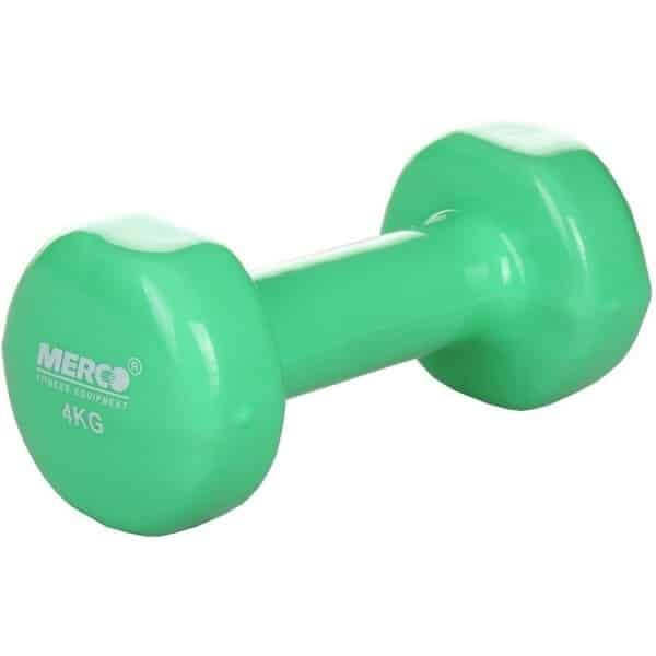 Set Vinyl Dumbbells voor Fitness en Krachttraining - Verschillende Gewichten