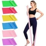 Set Weerstandsbanden 6 Stuks | Krachttraining & Fitness Elastische Stretchoefeningen
