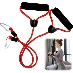 Set Weerstandsbanden Elastische Fitnessbanden voor Krachttraining en Spieropbouw