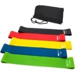 Set Weerstandsbanden Set 5 Stuks - Krachttraining, Yoga & Pilates Elastische Fitnessbanden