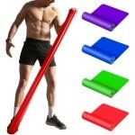 Set Weerstandsbanden met 4 Niveaus voor Krachttraining, Fysiotherapie en Yoga