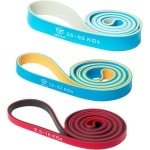 Set Weerstandsbanden voor Fitness en Krachttraining met 3 Weerstandsniveaus