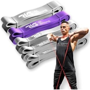 Set Weerstandsbanden voor Krachttraining, Fitness Elastieken voor Pull-ups en Thuistraining