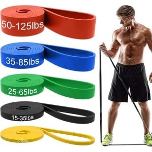 Set Weerstandsbanden voor Krachttraining, Fitness en Thuistraining