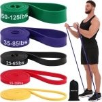 Set Weerstandsbanden voor Krachttraining, Pull-up Assistentie en Fitness Oefeningen
