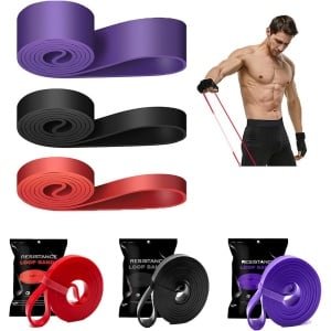 Set Weerstandsbanden voor Krachttraining, Pull-up Assistentie en Fitness voor Mannen en Vrouwen