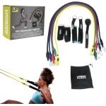 Set Weerstandsbanden voor Krachttraining en Fitness Elastische Banden