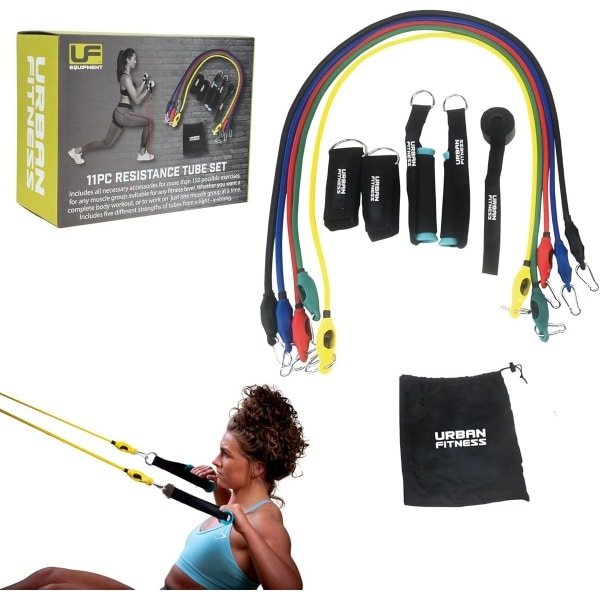Set Weerstandsbanden voor Krachttraining en Fitness Elastische Banden