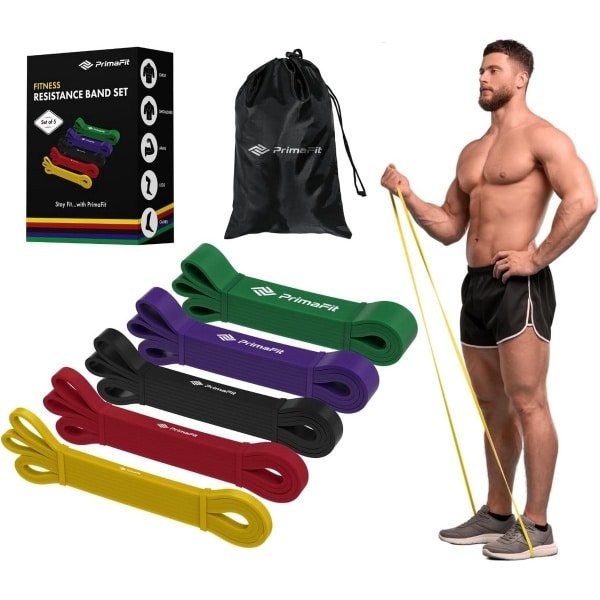 Set Weerstandsbanden voor Krachttraining en Fitness Oefeningen