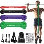 Set Weerstandsbanden voor Krachttraining en Pull-Ups - Inclusief Deuranker en Handvatten