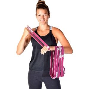 Set van 10 Weerstandsbanden (Minibands) voor Krachttraining en Revalidatie