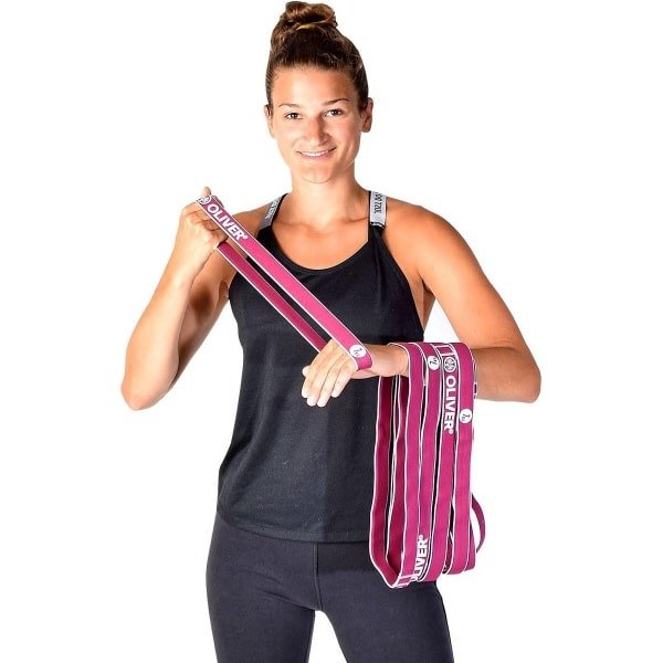 Set van 10 Weerstandsbanden (Minibands) voor Krachttraining en Revalidatie