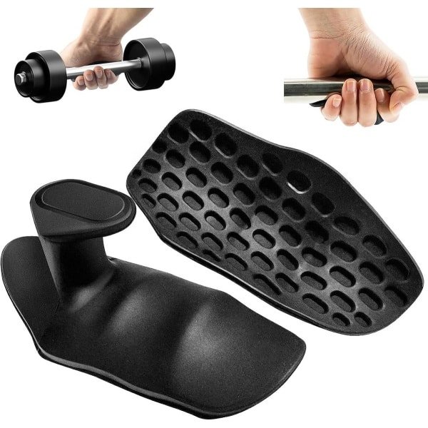 Set van 2 Fitness Grip Pads voor Optrekken en Krachttraining - Siliconen Handbescherming