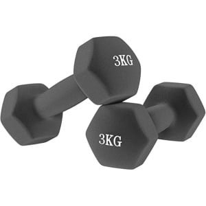 Set van 2 Fitness Halters van 3 kg voor Krachttraining en Yoga