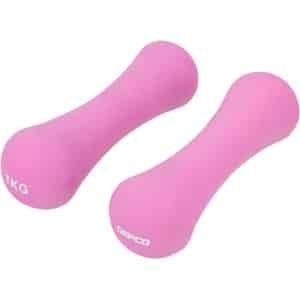 Set van 2 Haltergewichten met Neopreen Coating voor Aerobics en Krachttraining