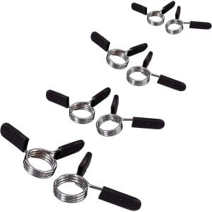 Set van 2 Hantel Sluitingen 30mm met Veer Klem - Krachttraining, Fitness en Gewichttraining
