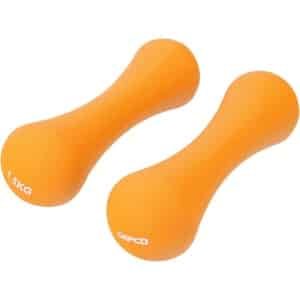 Set van 2 Neopreen Halters 1,5 kg - Comfortabele Antislip Handgreep voor Krachttraining, Yoga en Aerobic
