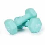 Set van 2 Neopreen Halters voor Krachttraining en Fitness (0,5 kg tot 3 kg)