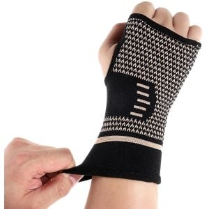 Set van 2 Polsbanden en Polsbeschermers voor Ondersteuning en Stabiliteit tijdens Sport en Fitness Training, Ideaal voor Bodybuilding en Krachttraining