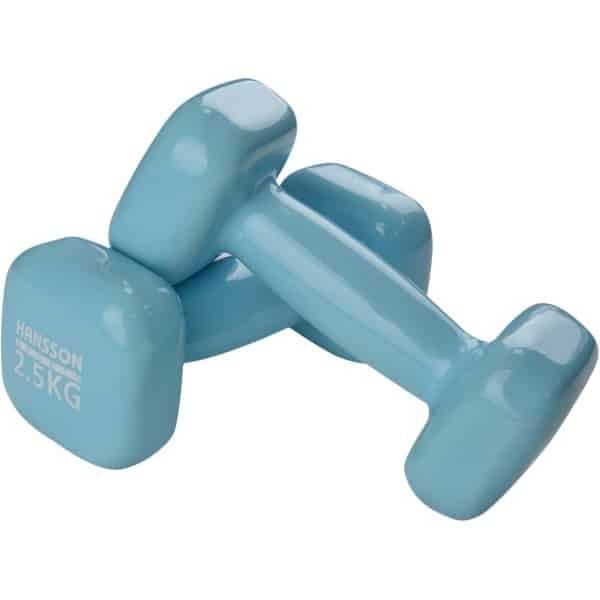 Set van 2 Vinyl Halters | Dumbbells voor Fitness en Krachttraining (0,5 - 5,0 kg)