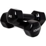 Set van 2 Vinyl Halters voor Krachttraining en Aerobics - Verschillende Gewichten