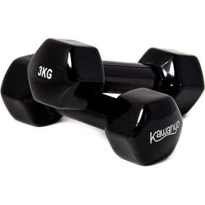 Set van 2 Vinyl Halters voor Krachttraining en Aerobics - Verschillende Gewichten