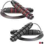 Set van 2 Voorstelbare Springtouwen voor Boksen, MMA en Crossfit Training - Ideaal voor Fitness en Workout
