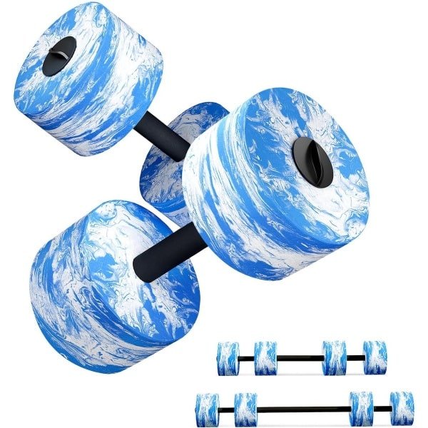 Set van 2 Watergewichten voor Aquatische Fitness en Krachttraining