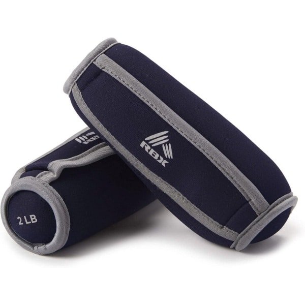 Set van 2 Zachte Handgewichten met Polsband voor Krachttraining en Fysiotherapie