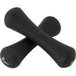 Set van 2 Zwarte Neopreen Halters voor Fitness en Krachttraining