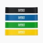 Set van 3 Elastische Fitnessbanden voor Krachttraining