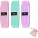 Set van 3 Weerstandsbanden voor Krachttraining, Gymnastiek, Yoga en Pilates - Effectieve Fitnessbanden voor Benen en Billen