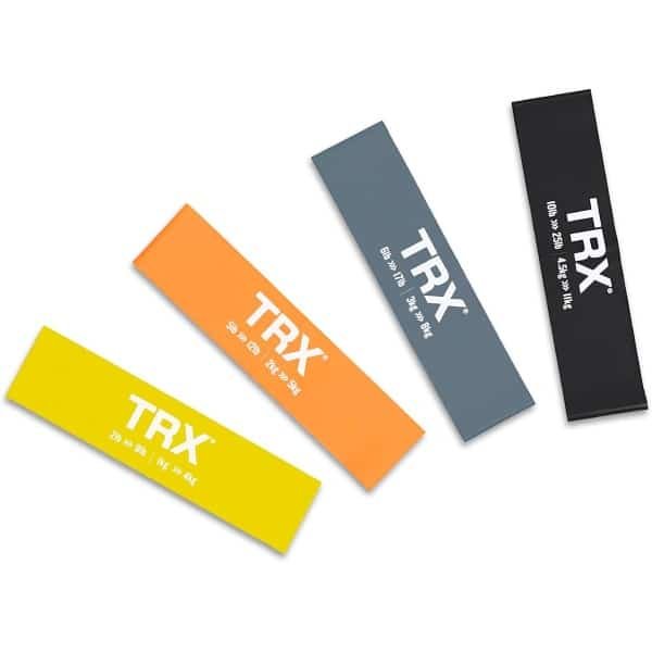 Set van 4 Mini Oefenbanden voor Fitness & Krachttraining - 12 inch