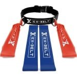 Set van 5 Weerstandsbanden met Trainingsriem voor Krachttraining en Fitness