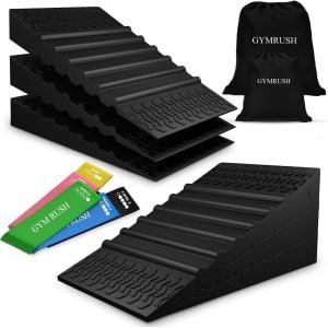 Set van 6 Squat Wiggen met Weerstandsbanden voor Krachttraining en Mobiliteit