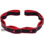 Set van 8 weerstandsbanden voor krachttraining - Verschillende intensiteiten - Rood