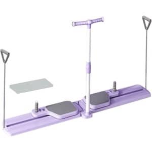 Skimachine Fitness - Indoor Cardio Apparaat - Hele Lichaam Training - Multifunctioneel Schuifsysteem - 150x15x14cm - Handrail stijl