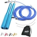 Skippy Touw voor Fitness - Lichtgewicht Aluminium Springtouw voor Mannen en Vrouwen - Verstelbaar met Optionele Gewichten - Ideaal voor CrossFit en Boksen