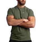 Slim-Fit Fitness T-shirt voor Heren - Langdurig Sneldrogend Gym T-shirt voor Krachttraining en Sport