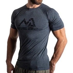 Slim-Fit Fitness T-shirt voor Heren - Sneldrogend Sportshirt voor Krachttraining en Gym